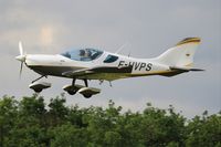 F-HVPS @ LFFQ - Czech Sport Aircraft A.S. PS-28 Cruiser, Take off rwy 28, La Ferté-Alais (LFFQ) during Air show 2015 - by Yves-Q