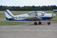 G-ECAC @ EGSR - Parked at Earls Colne in Essex - by Chris Holtby