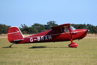 G-BRXH - Just landed at, Bury St Edmunds, Rougham Airfield, UK. - by Graham Reeve