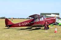 G-ADKL - Parked at, Bury St Edmunds, Rougham Airfield, UK.