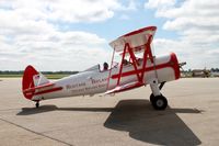 N801RB @ KGBG - PT-17 42-16525 - by Glenn E. Chatfield