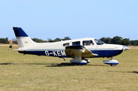 G-KEMI - Just landed at, Bury St Edmunds, Rougham Airfield, UK.