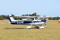 G-ATMC - Just landed at, Bury St Edmunds, Rougham Airfield, UK.
