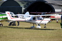 G-TJAL - Parked at, Bury St Edmunds, Rougham Airfield, UK.