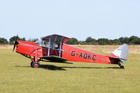 G-ADKC - Just landed at, Bury St Edmunds, Rougham Airfield, UK.