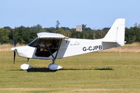 G-CJPB - Just landed at, Bury St Edmunds, Rougham Airfield, UK. - by Graham Reeve