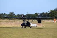 G-CIXG - Just landed at, Bury St Edmunds, Rougham Airfield, UK.