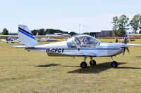 G-CFCT - Departing from, Bury St Edmunds, Rougham Airfield, UK.