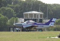 G-CEAR @ EGTH - Alpi Pioneer parked while visiting Old Warden - by Chris Holtby