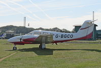 G-BGCO @ EGTH - Parked at Old Warden - by Chris Holtby