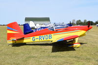 G-RVDB - Parked at, Bury St Edmunds, Rougham Airfield, UK.