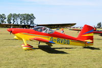 G-RVDB - Parked at, Bury St Edmunds, Rougham Airfield, UK. - by Graham Reeve