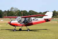 G-BUWK - Just landed at, Bury St Edmunds, Rougham Airfield, UK.