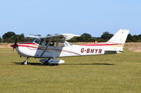 G-BHYR - Just landed at, Bury St Edmunds, Rougham Airfield, UK. - by Graham Reeve