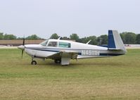 N4511H @ KOSH - Mooney M20J - by Mark Pasqualino