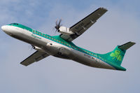EI-FAX @ EGGD - Departing RWY 27 - by Dominic Hall