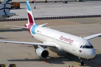 D-AIZT @ EDDS - Eurowings Airbus A320 - by Thomas Ramgraber