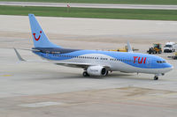 D-ATUJ @ EDDS - TUIfly Boeing 737-800 - by Thomas Ramgraber