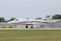 N56MM @ KOSH - Learjet 24F