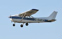 G-OAFA @ EGFH - Visiting Skyhawk. - by Roger Winser