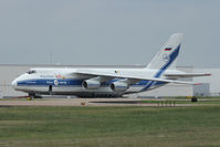 RA-82077 @ AFW - At Alliance Airport - Fort Worth, TX - by Zane Adams