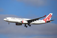 VH-XFJ @ YMML - On final for runway 16. - by George Pergaminelis