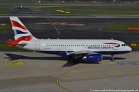 G-EUPA @ EDDL - Airbus A319-131 - BA BAW British Airways - 1082 - G-EUPA - 21.03.2019 - DUS - by Ralf Winter