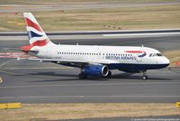 G-EUPY @ EDDL - Airbus A319-131 - BA BAW British Airways - 1466 - G-EUPY - 20.07.2018 - DUS - by Ralf Winter