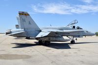 165207 @ KBOI - Parked on north GA ramp. VMFA-323 Death Rattlers - by Gerald Howard