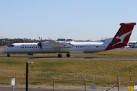 VH-LQF @ YSSY - taxiing to 1-6L - by Bill Mallinson