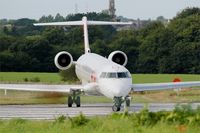 F-HMLG @ LFRB - Bombardier CRJ-1000EL NG, Lining up rwy 07R, Brest-Bretagne airport (LFRB-BES) - by Yves-Q