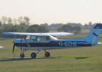 G-BZHE @ EGSL - Parked at Andrewsfield - by Chris Holtby