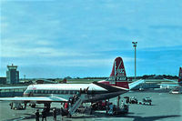 VH-RMK @ YMEN - Vickers Viscount 812 VH-RMK Ansett-ANA. Essendon Airport 1964. - by kurtfinger
