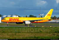 G-DHKB @ ENGM - 2000 Boeing 757-256 - by Laszlo Fekete