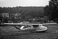 D-4030 - At an unknown airfield in the Taunus mountain range NW of Francfort/Main. Winch-launch. Scanned from 6x9 b+w negative. - by sparrow9