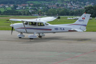 HB-TLA @ LSZG - At Grenchen. Engine is a THIELERT AIRCRAFT ENGINES GMBH, TAE 125-02-99 - by sparrow9