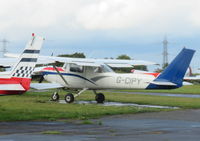 G-CIPY @ EGTR - Parked at its base at Elstree - by Chris Holtby