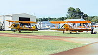 VH-BTP @ YSEN - DeHavilland DH-82A Tiger Moths VH-DWD and VH-BTP Serpentine 051117. - by kurtfinger