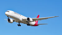 VH-ZNH @ YPPH - Boeing 787-9. Qantas VH-ZNH short final runway 06 YPPH 120719. - by kurtfinger