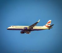 G-LCYL - G-LCYL British Airways Embraer 190SR in flight. - by Yellow 14 Photography