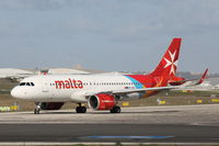 9H-NEO @ LMML - Airbus320Neo 9H-NEO Air Malta - by Raymond Zammit
