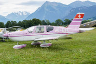 HB-EYX @ LSZW - At Thun airfield. - by sparrow9
