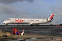 F-HMLK @ LFRB - Bombardier CRJ-1000EL NG, Parked, Brest-Bretagne airport (LFRB-BES) - by Yves-Q