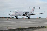 F-HBCE @ LFRB - Raytheon Aircraft Company 1900D, Parked, Brest-Bretagne airport (LFRB-BES) - by Yves-Q