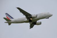F-GRHR @ LFRB - Airbus A319-111, Take off rwy 07R, Brest-Bretagne airport (LFRB-BES) - by Yves-Q