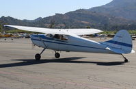 N3495D @ SZP - 1955 Cessna 170B, Continental O-300 145 Hp, taxi - by Doug Robertson