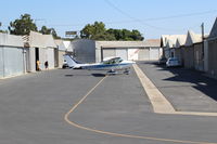 N8356S @ SZP - 1965 Cessna 182H SKYLANE, Continental O-470-S 230 Hp, near hangar - by Doug Robertson