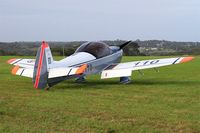 110 @ LFRU - Mudry Cap10B, Static display, Morlaix-Ploujean airport (LFRU-MXN) air show 2019 - by Yves-Q