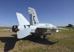 162473 - McDonnell Douglas F/A-18A Hornet (probably containing parts of an other aircraft) at the Texas Air Museum Caprock Chapter, Slaton TX - by Ingo Warnecke