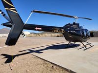 N42JB @ 93AZ - Bell 206 at Inde Motorsports Ranch in Willcox AZ - by Ehud Gavron